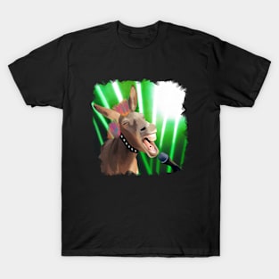 Rockstar Singing Donkey T-Shirt